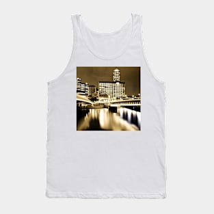 Melbourne City Lights Landscape Photo Tank Top